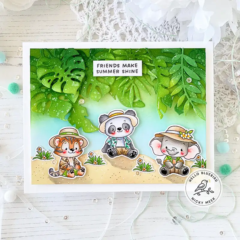 Beach Slimline Scene Happy Sum - Summer Clothing Words ulasan dan harga