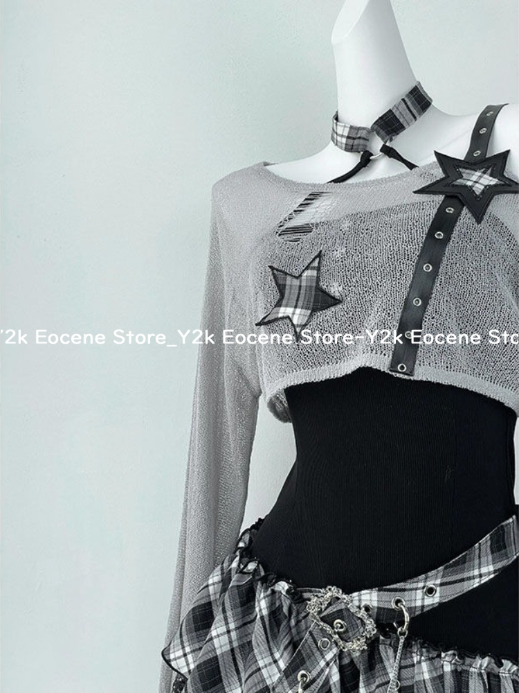 Set Tidak Beraturan Desain Ana - Summer Clothing Y2K ulasan dan harga