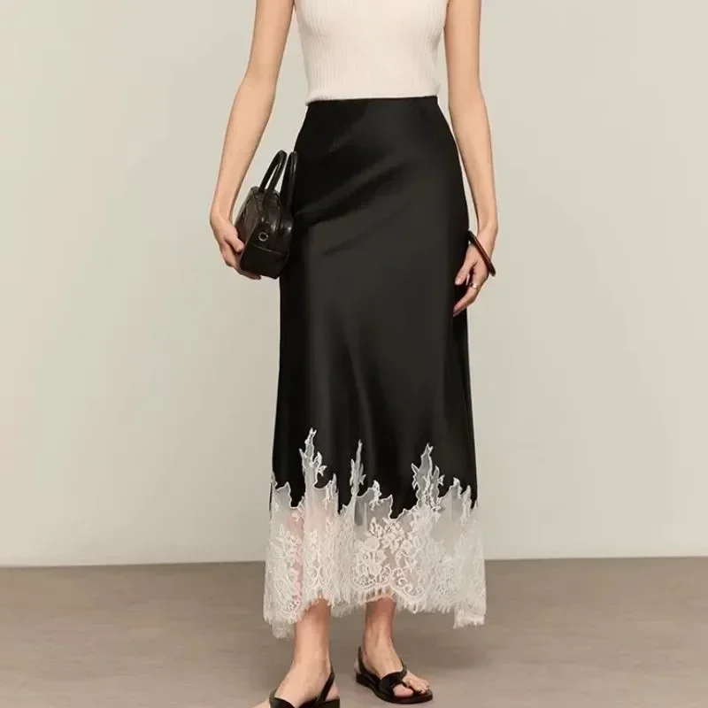 Rok Midi Renda Peri Elegan Tin - Summer Clothing Wraps ulasan dan harga