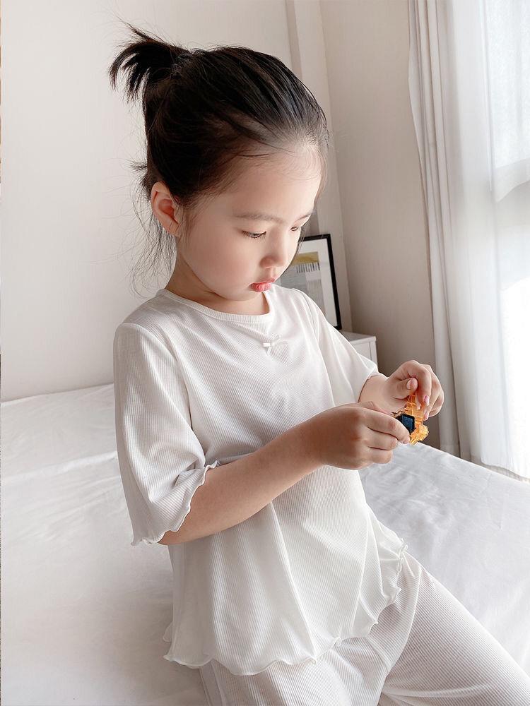 Piyama Anak Pakaian Rumah Rema - Summer Clothing Teen Girls ulasan dan harga