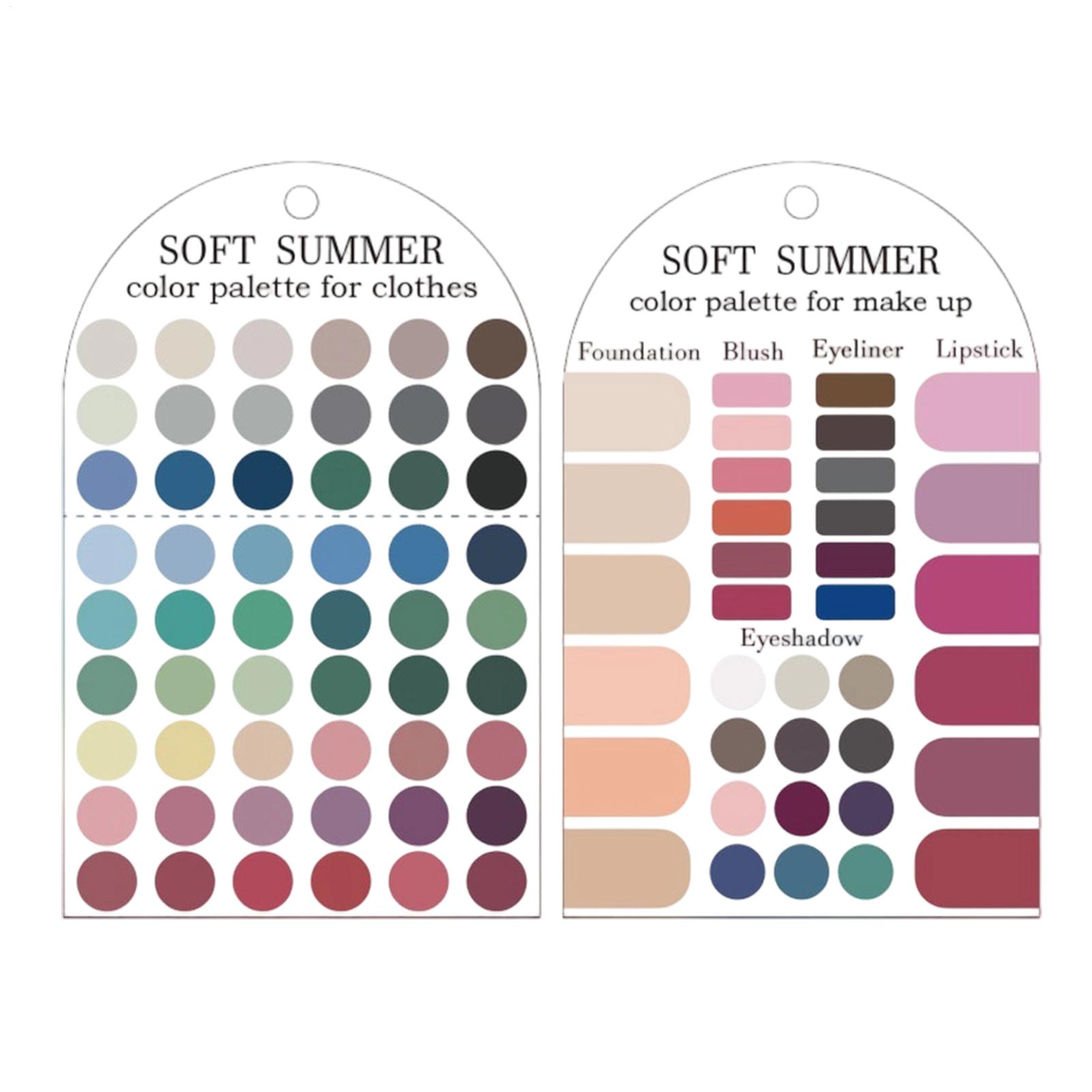 Kartu Palet Warna Musim Panas  - Summer Clothing Palette ulasan dan harga