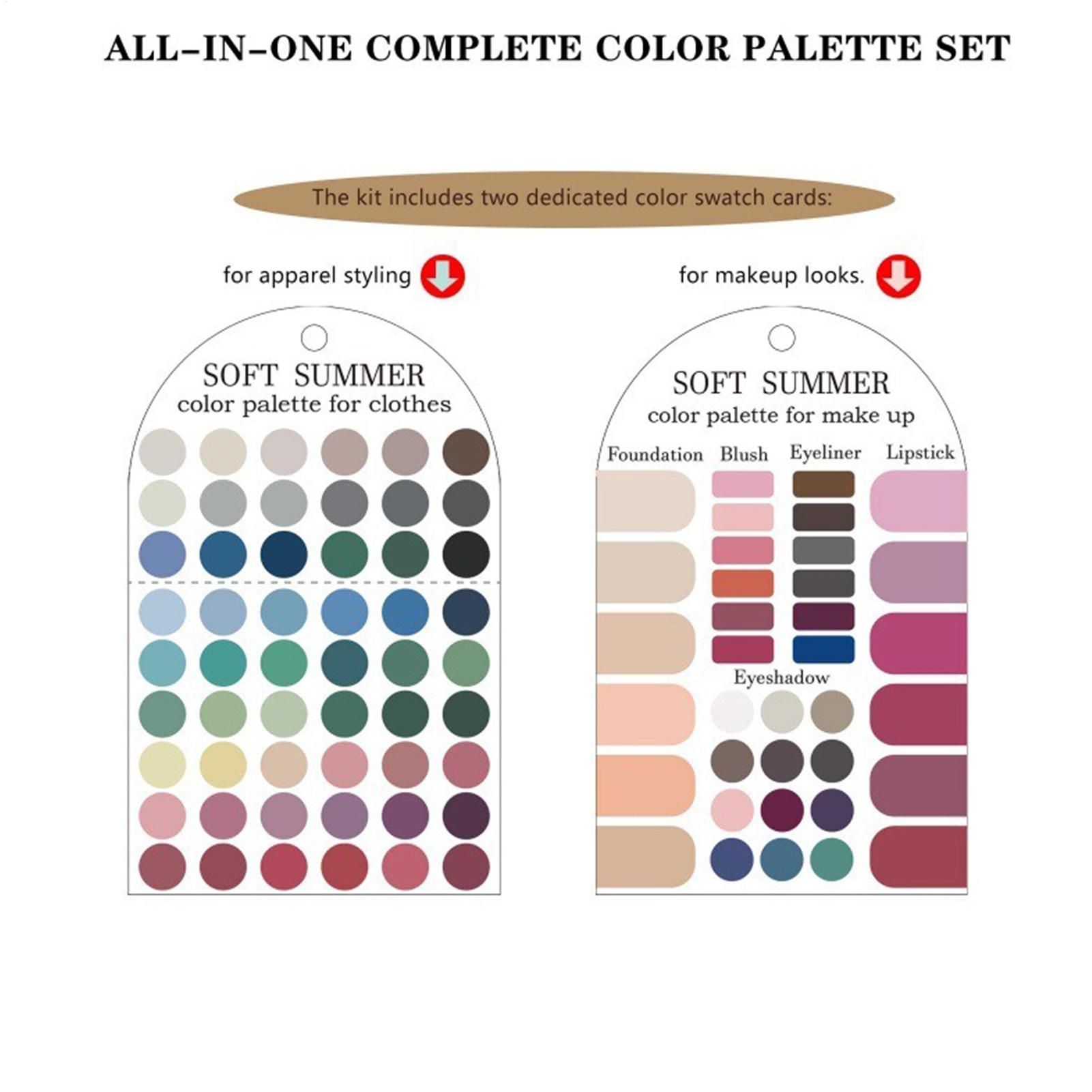 Kartu Palet Warna Musim Panas  - Summer Clothing Palette ulasan dan harga