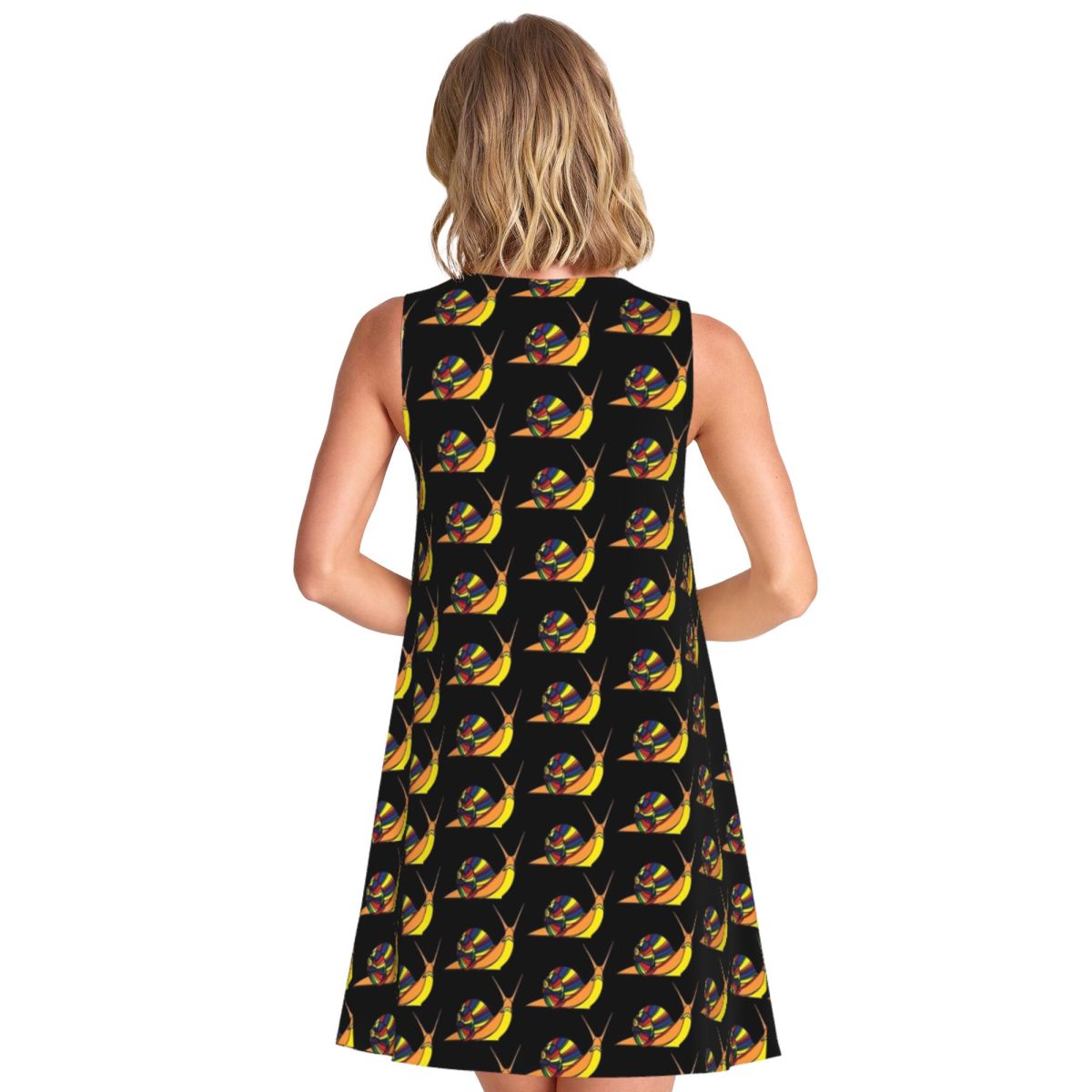 Pride Snail Gaun Kasual Motif  - Summer Clothing Ideas For Women ulasan dan harga