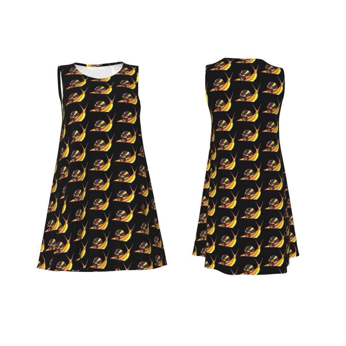 Pride Snail Gaun Kasual Motif  - Summer Clothing Ideas For Women ulasan dan harga