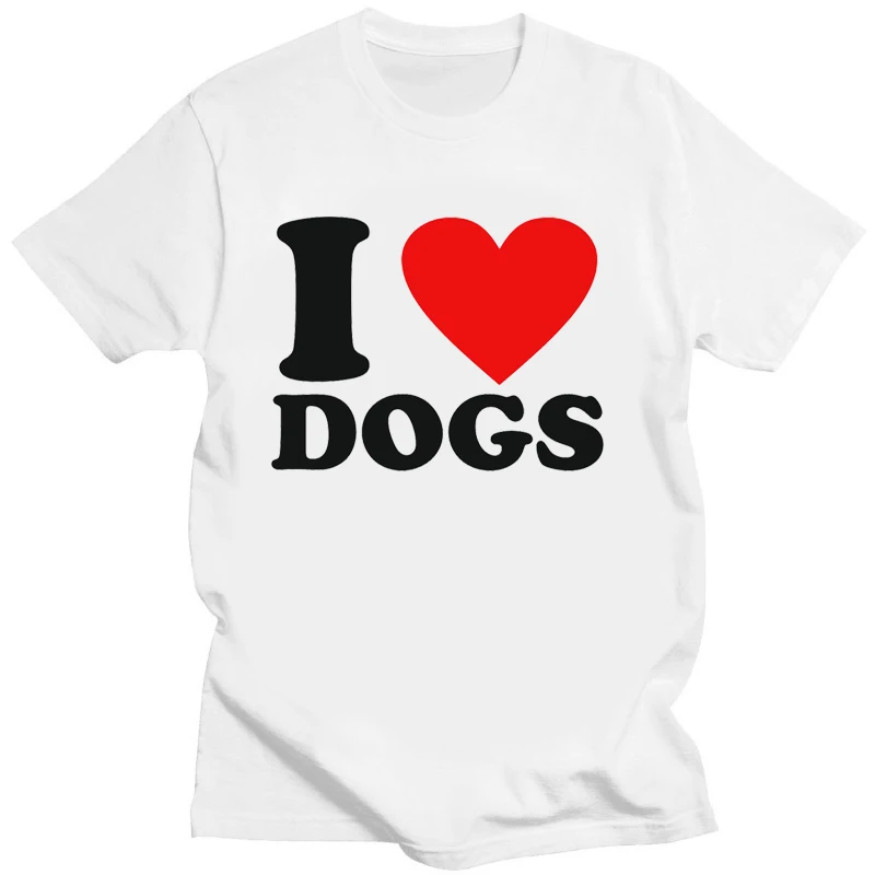 Kaus I Love Dogs Music Milf Ka - Summer Clothing Words ulasan dan harga