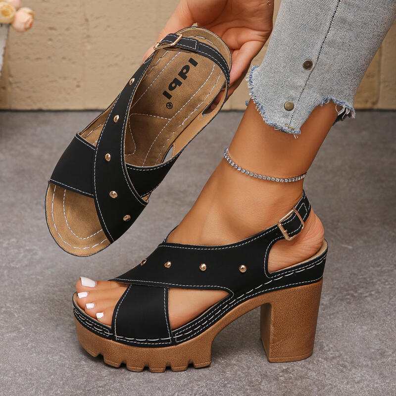 Sandal Gladiator Tali Silang H - Summer Clothing Ladies ulasan dan harga