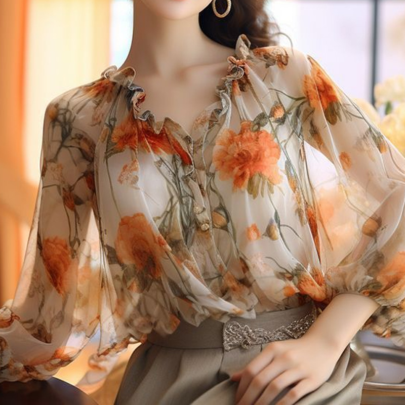 2024 Atasan bunga wanita manis - Summer Clothing Young Women ulasan dan harga