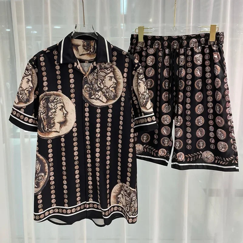 Setelan Kemeja Pria Royal Luxu - Summer Clothing Types ulasan dan harga